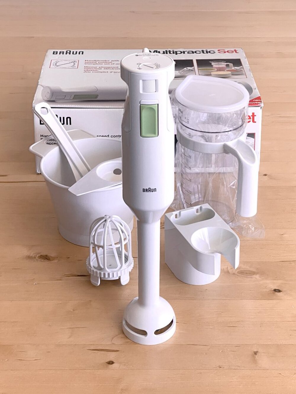 Braun Immersion Handblender Multipractic Set MR 700 / Type 4181